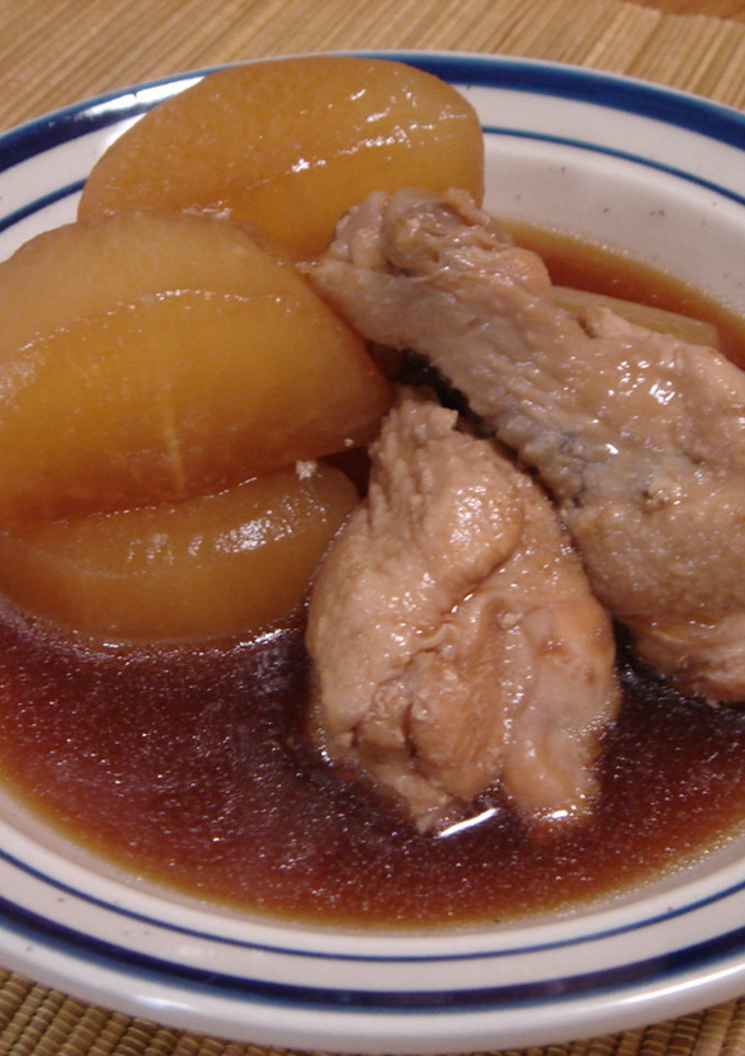 しみしみー　大根と手羽元のこっくり甘辛煮-レシピのメイン写真