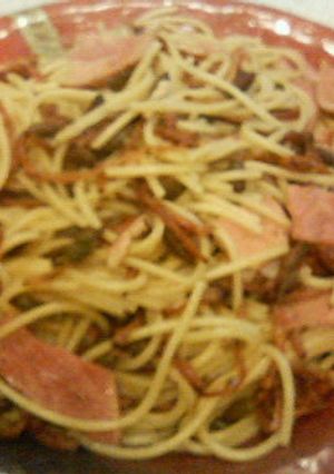 春う。ら。ら♪土筆（つくし）のパスタ♪-レシピのメイン写真