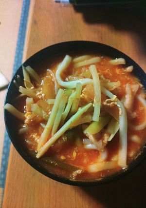 スーラータンうどん-レシピのメイン写真