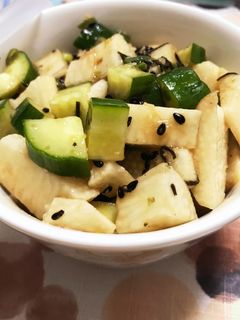 長芋と胡瓜のおつまみサラダ-レシピのメイン写真
