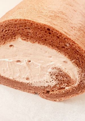 甘さ控えめ・しっとりチョコロール-レシピのメイン写真