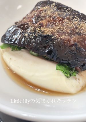 鰻と豆腐のレンジ蒸し-レシピのメイン写真