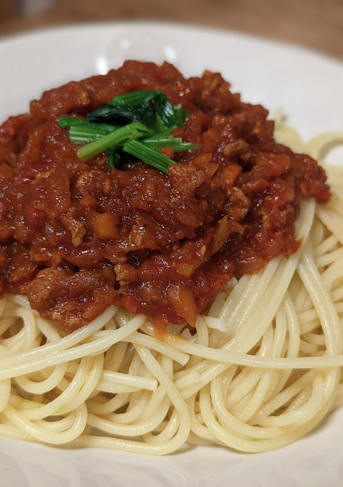 超簡単　ミートソース　ひき肉　家の調味料-レシピのメイン写真