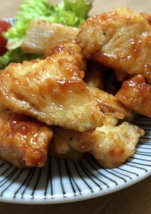 鶏胸肉と長芋のケチャップ和え-レシピのメイン写真