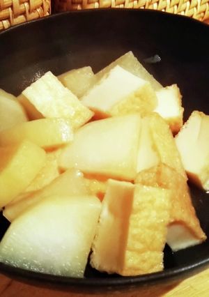 大根と厚揚げの鶏がらスープ煮-レシピのメイン写真