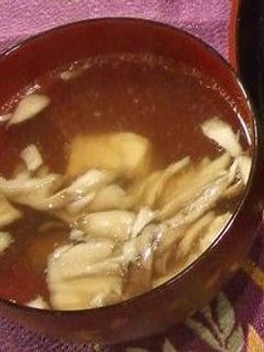 ひな祭りに♪焼き舞茸と鯛のお吸い物-レシピのメイン写真