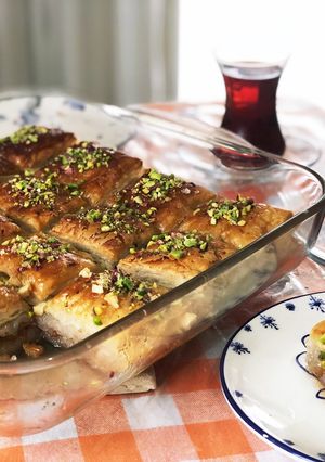 トルコデザート・冷凍パイシートでバクラワ-レシピのメイン写真