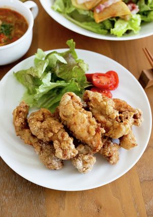 鶏むね肉のやわらか唐揚げ。-レシピのメイン写真