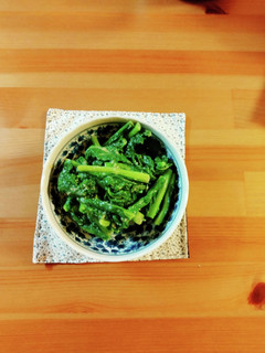 なばなの酢醤油-レシピのメイン写真