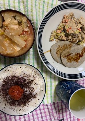 白米の朝ご飯-レシピのメイン写真