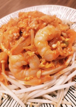 野菜海老の甘辛-レシピのメイン写真