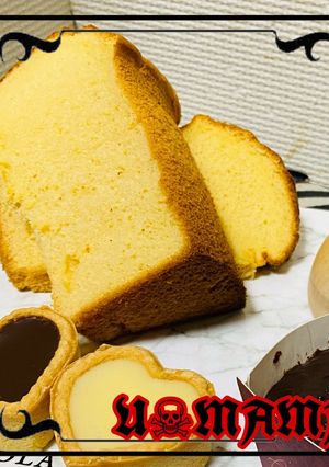 はちみつシフォンケーキ-レシピのメイン写真