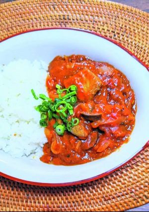 鯖缶トマトカレー-レシピのメイン写真
