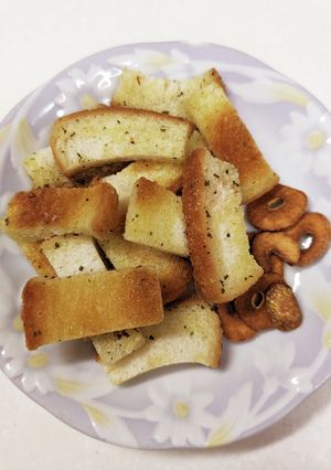 適当 食パンガーリックラスク-レシピのメイン写真