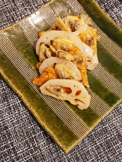 さつま蓮根あさり煮-レシピのメイン写真