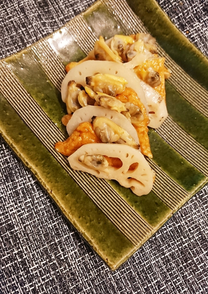 さつま蓮根あさり煮-レシピのメイン写真