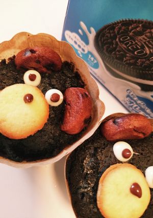 バレンタインOREOでチョコマフィン-レシピのメイン写真