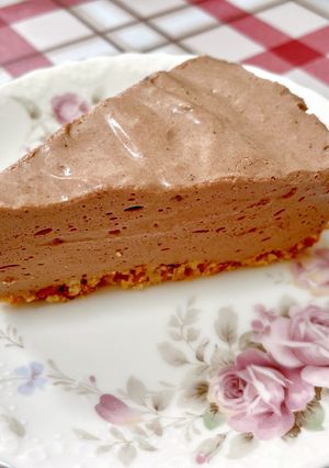 【ココア味】レアチーズケーキ-レシピのメイン写真