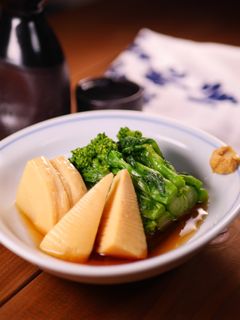 春の一品料理☆たけのこと菜の花のおひたし-レシピのメイン写真