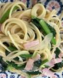 ドリアソースでクリームパスタ！