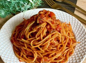 トマト缶で簡単＊暗殺者のパスタ-レシピのメイン写真