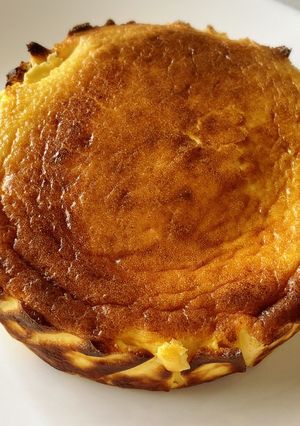 低糖質バスクチーズケーキ-レシピのメイン写真