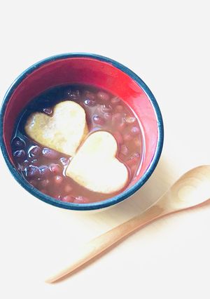 玄米餅のveganミニぜんざい-レシピのメイン写真