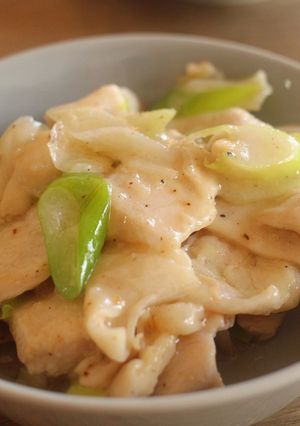鶏胸肉のしっとり炒め-レシピのメイン写真