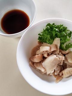 鶏皮のポン酢和え♡材料1つで旨い♪簡単-レシピのメイン写真