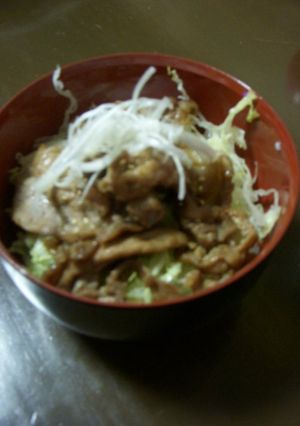 簡単☆豚丼♪-レシピのメイン写真