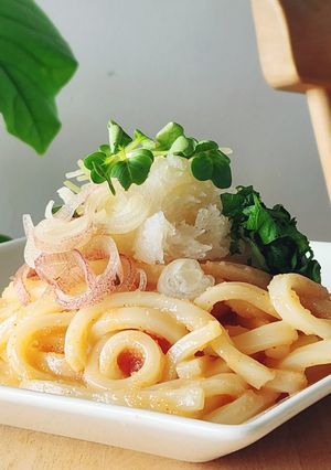 明太鬼おろしうどん☆薬味たっぷりさっぱり-レシピのメイン写真
