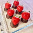 超簡単!ストロベリーチョコドロップ♡