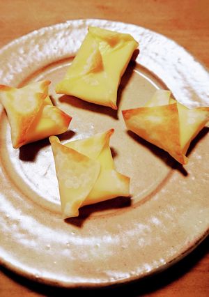 シウマイの皮チーズパイ?w-レシピのメイン写真