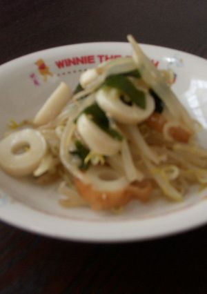 もやしとワカメの和え物。-レシピのメイン写真