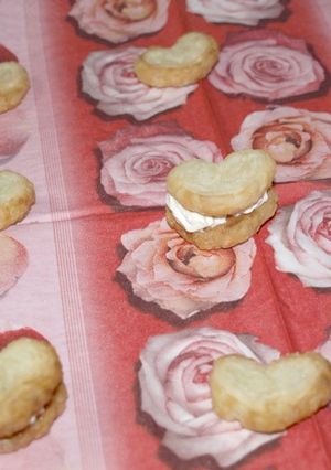 ハート形のパルミエ-レシピのメイン写真
