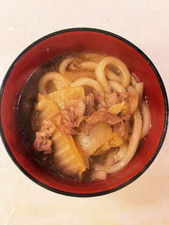 すき焼きのタレでうどん-レシピのメイン写真