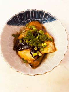 茄子と厚揚げの味噌炒め-レシピのメイン写真