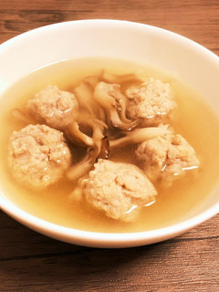 超簡単!鶏団子スープ♡-レシピのメイン写真