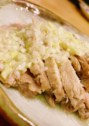 レンジで簡単／塩麹ネギタレ-レシピのメイン写真