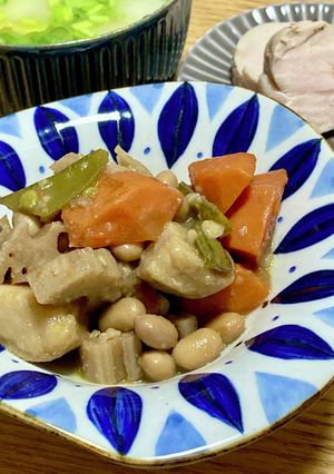 里芋と大豆入りの筑前煮-レシピのメイン写真