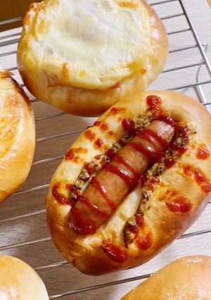 手ごねパン※惣菜パン、菓子パン-レシピのメイン写真