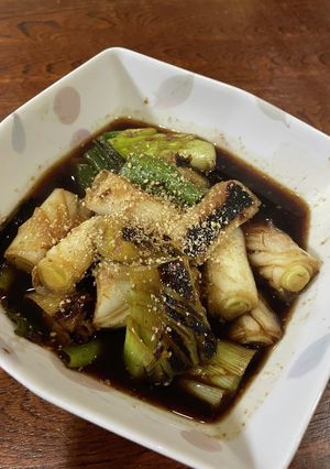 白ネギの煮浸し-レシピのメイン写真