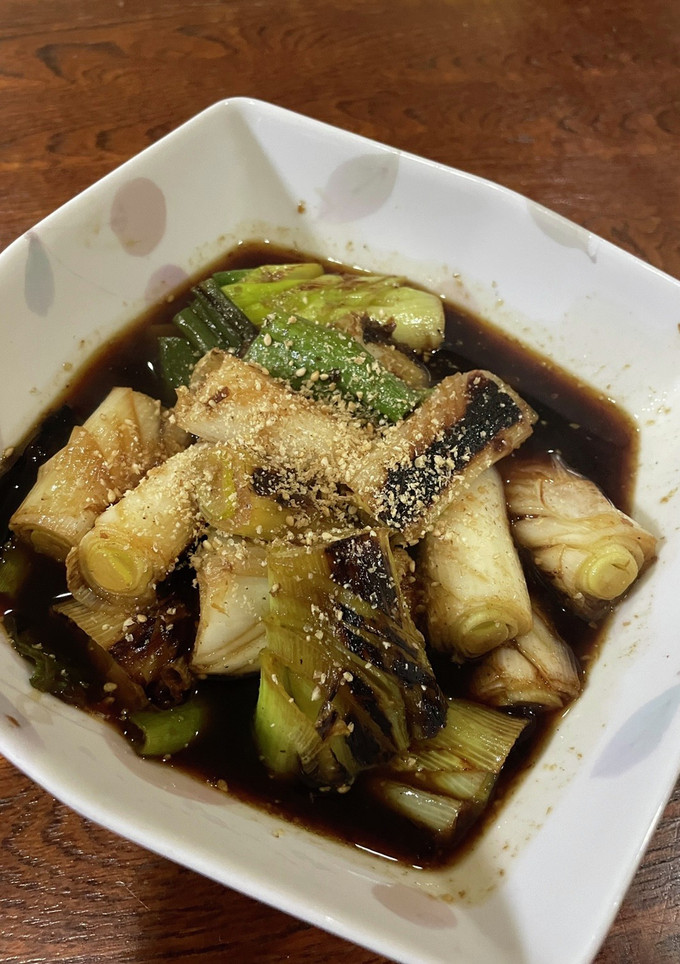 白ネギの煮浸し-レシピのメイン写真