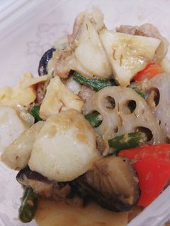 ずぼら飯◎豚バラと根菜の味噌炒め-レシピのメイン写真