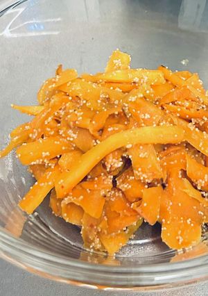 簡単 にんじんの明太子炒め【材料少なめ】-レシピのメイン写真
