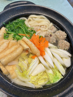 うどん鍋(ふわっと肉団子入り)-レシピのメイン写真