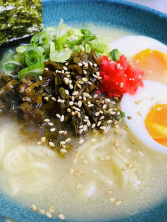 【夜食】シチューの素で豚骨ラーメン風-レシピのメイン写真