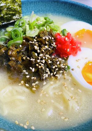 【夜食】シチューの素で豚骨ラーメン風-レシピのメイン写真