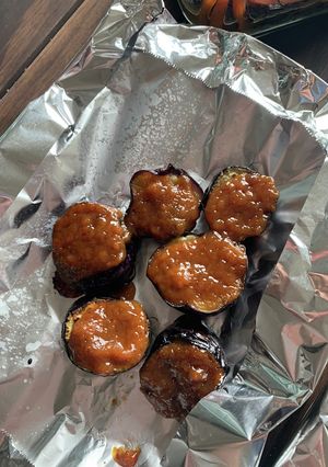 電子レンジで簡単！茄子田楽-レシピのメイン写真