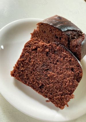 濃厚しっとり！チョコパウンドケーキ-レシピのメイン写真